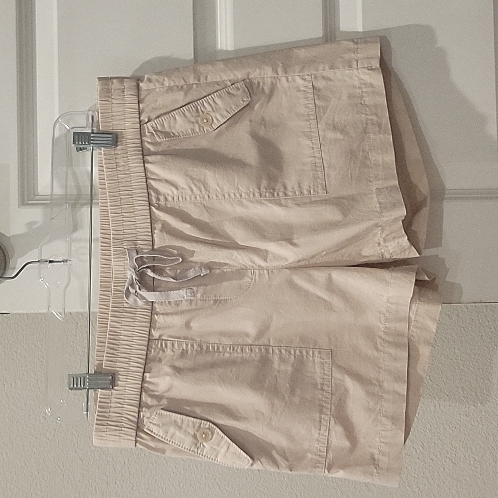 Loft Outlet; Kahki Drawstring Shorts; Women's Size Small